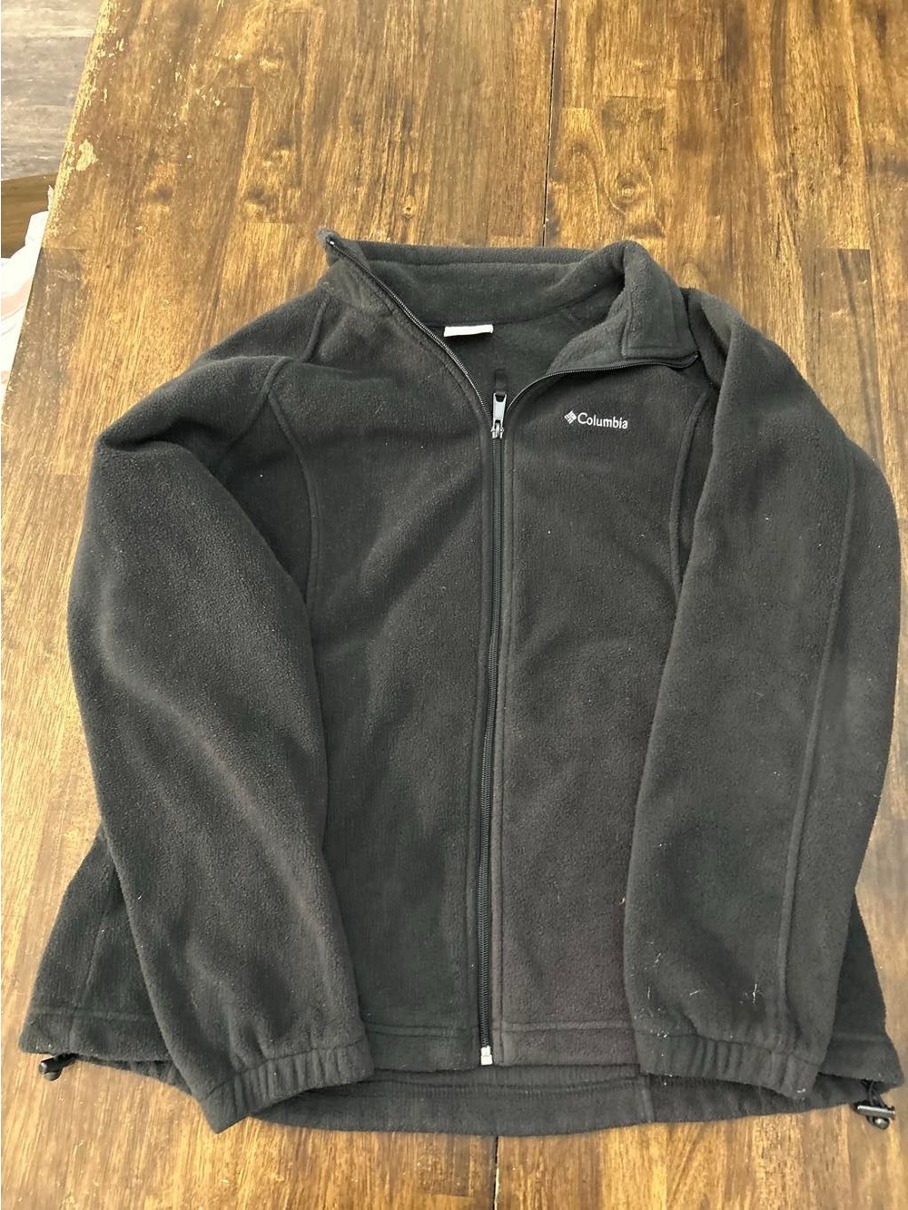 Columbia Black Men's Full-Zip Fleece Jacket